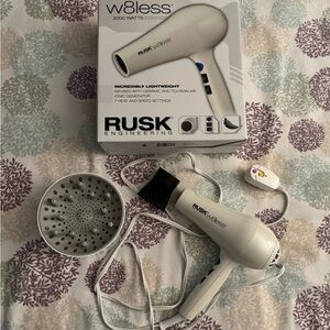 Rusk w8less blow hair dryer 2000 watts